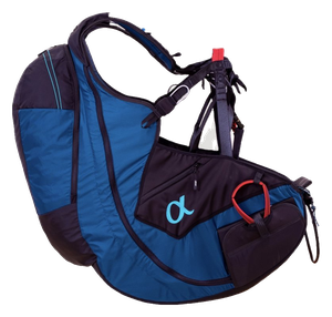 Gii 5 alpha, синяя Подвеска Sky Paragliders Gii 5 alpha синего цвета, вид сбоку