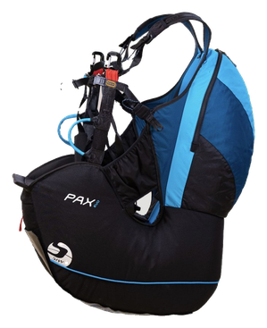 PAX evo, вид с другой стороны Подвеска Sky Paragliders PAX evo, другая сторона