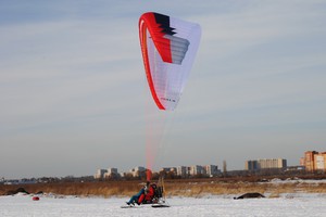 Параплан для полетов с парателегой
